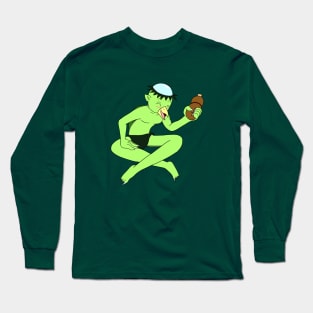 Drunk Kappa Long Sleeve T-Shirt